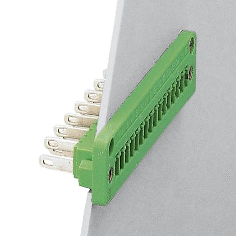 Phoenix Contact DFK-MC 1.5/14-GF-3.81 Series Horizontal Pluggable Terminal Block, 14 Contact(s), 3.81 mm Pitch, 1 Row