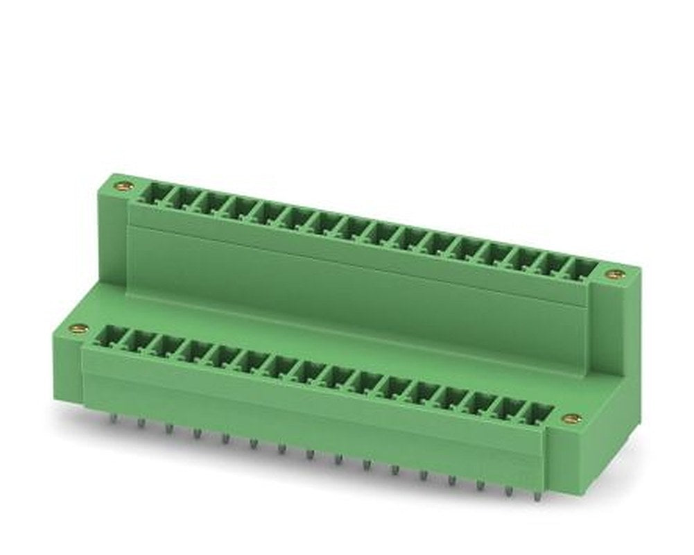 Phoenix Contact MCDV 1.5/16-GF-3.81 Series Pluggable Terminal Block, 16 Contact(s), 3.81 mm Pitch, 2 Row
