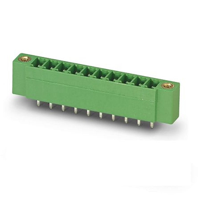 Phoenix Contact MCV Series Straight Wave Soldering Mount PCB Header, 9 Contact(s), 3.81 mm Pitch, 1 Row