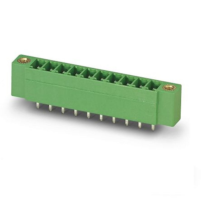 Phoenix Contact MCV Series Straight Wave Soldering Mount PCB Header, 12 Contact(s), 3.81 mm Pitch, 1 Row