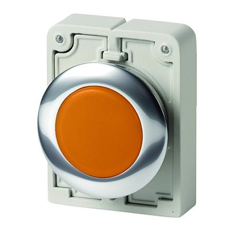 Eaton, Moeller, Panel Mount Orange Pilot Indicator, 30 mm Cutout, IP69K, IP67, IP66, Round, 250V