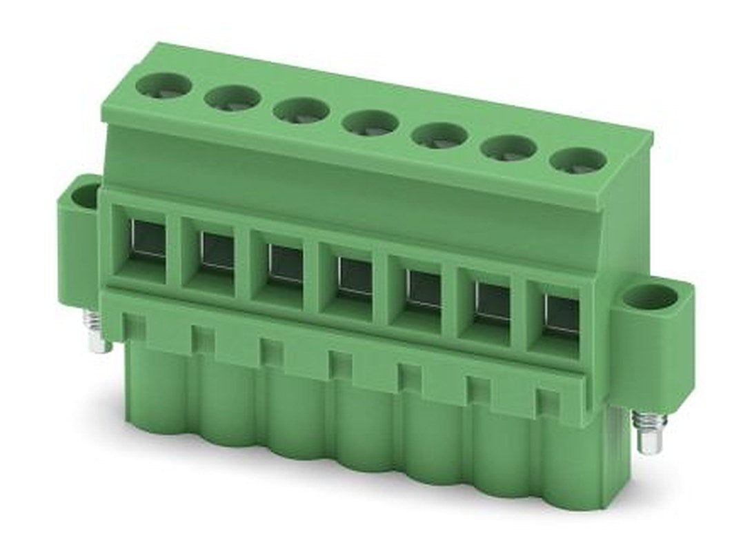Phoenix Contact MVSTBW 2.5/7-STF-5.08 Series PCB Terminal Block, 7-Contact, 5.08 mm Pitch, 1 Row, 1834958