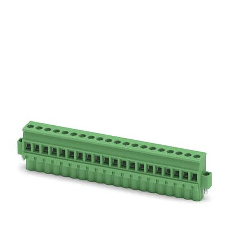 Phoenix Contact MVSTBW 2 Series PCB Terminal Block, 20-Contact, 5.08 mm Pitch, 1 Row Screw