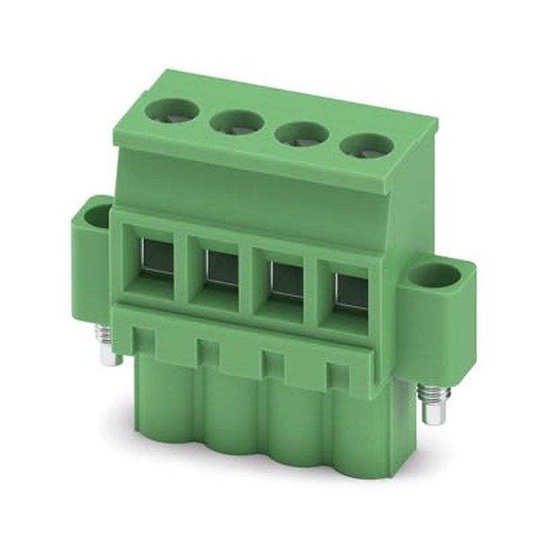 Phoenix Contact MVSTBW 2 Series PCB Terminal Block, 4-Contact, 5 mm Pitch, 1 Row