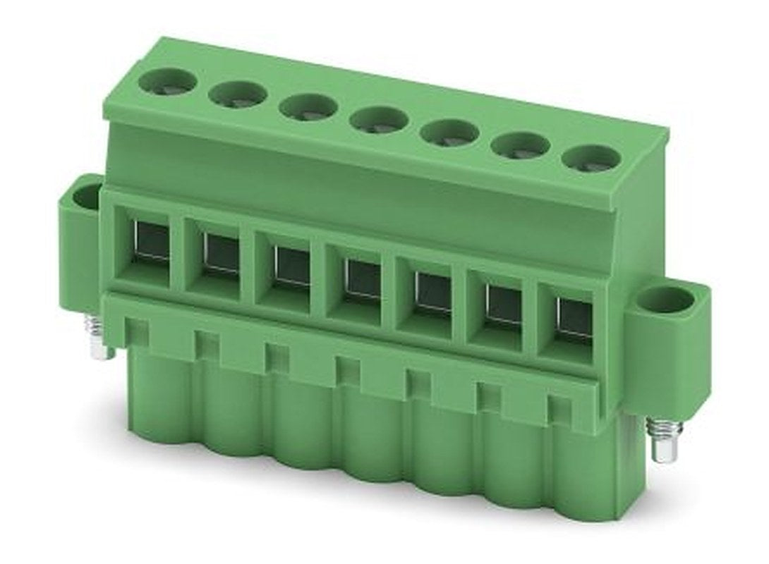 Phoenix Contact MVSTBW 2.5/7-STF Series PCB Terminal Block, 7-Contact, 5 mm Pitch, 1 Row, 1835339