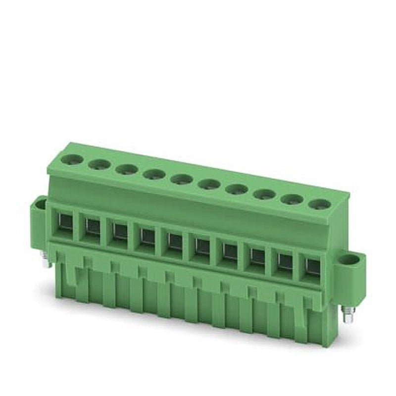 Phoenix Contact MVSTBR 2 Series PCB Terminal Block, 10-Contact, 5 mm Pitch, 1 Row