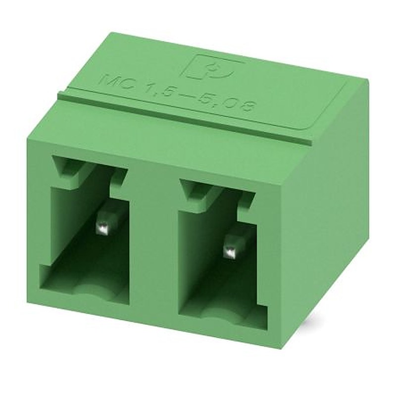 Phoenix Contact COMBICON MC Series Pluggable Terminal Block, 2-Contact, 5.08 mm Pitch, 1 Row, 1836189