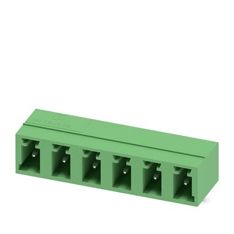 Phoenix Contact Solder PCB Header, 6 Contact(s), 5.08 mm Pitch, 1 Row, Shrouded