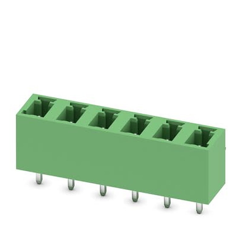 Phoenix Contact Straight Solder PCB Header, 6 Contact(s), 5.08 mm Pitch, 1 Row, Shrouded