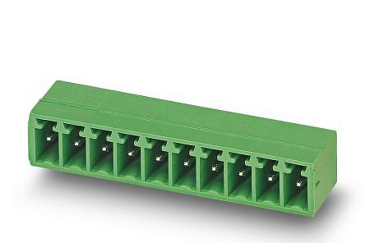 Phoenix Contact COMBICON MC Series Pluggable Terminal Block, 4-Contact, 3.81 mm Pitch, 1 Row, 1836435