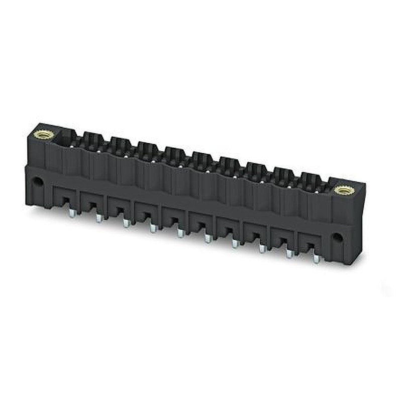 Phoenix Contact CCV Series Straight Solder PCB Header, 10 Contact(s), 5 mm Pitch, 1 Row