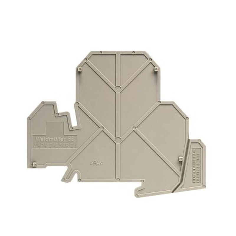 Weidmüller, WAP WDK 2.5N/TR-DU Wemid End Plate for use with Terminal Block