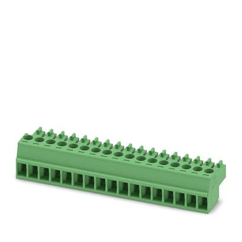 Phoenix Contact MC Series PCB Terminal Block, 17-Contact, 3.5 mm Pitch, 1 Row