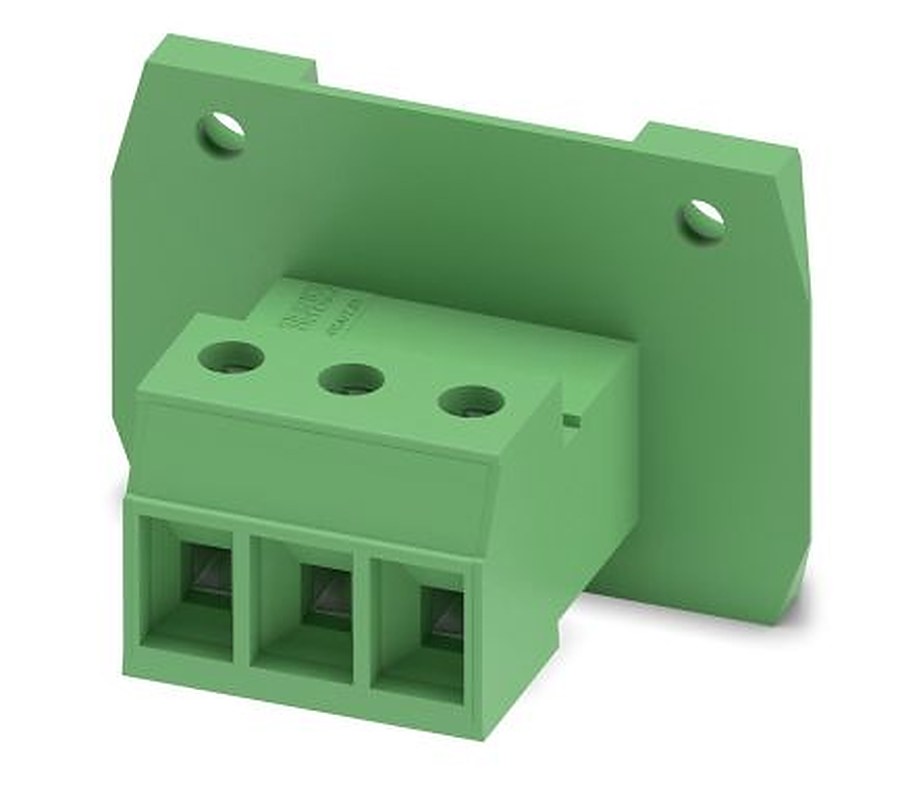 Phoenix Contact DFK-PC 4/3-GF-7.62 Series Pluggable Terminal Block, 3-Contact, 7.62 mm Pitch, 1 Row