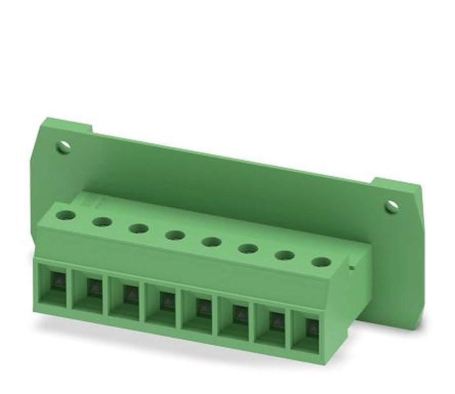 Phoenix Contact DFK-PC 4/8-GF-7.62 Series Pluggable Terminal Block, 8-Contact, 7.62 mm Pitch, 1 Row