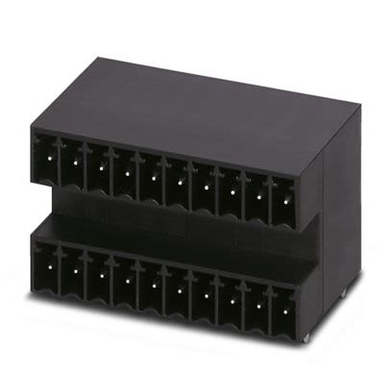 Phoenix Contact MCD Series Straight Wave Soldering Mount PCB Header, 8 Contact(s), 3.5 mm Pitch, 2 Row, Shrouded