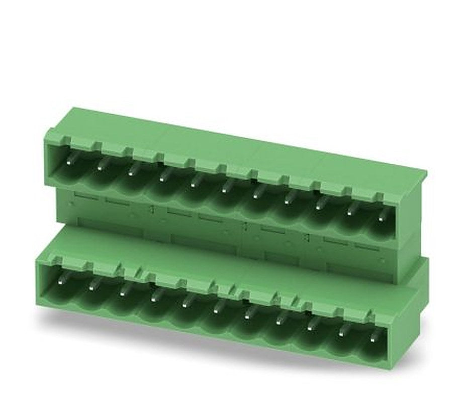 Phoenix Contact MDSTBA 2.5/11-G-5.08 Series Pluggable Terminal Block, 11 Contact(s), 5.08 mm Pitch, 2 Row