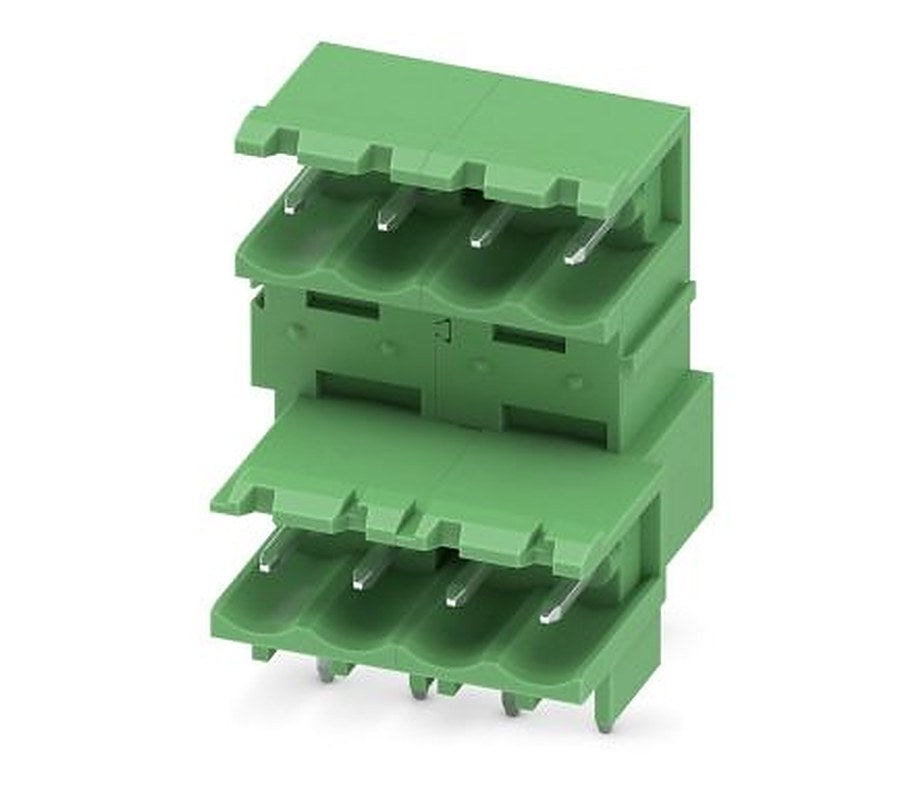 Phoenix Contact MDSTBW 2.5/ 4-G-5.08 Series Pluggable Terminal Block, 4-Contact, 5.08 mm Pitch, 2 Row, 1842238