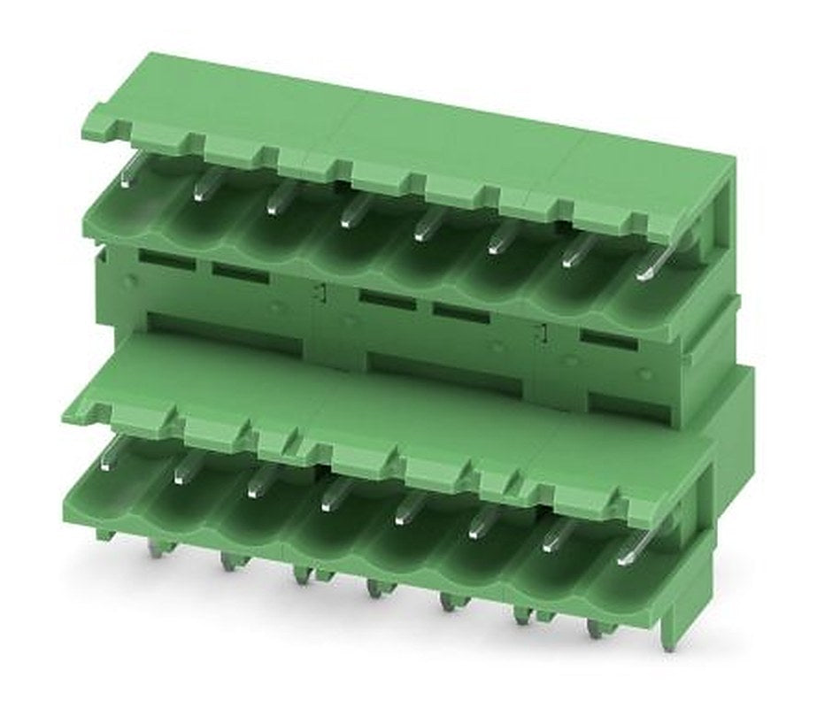 Phoenix Contact MDSTBW 2.5/ 8-G-5.08 Series Pluggable Terminal Block, 8 Contact(s), 5.08 mm Pitch, 2 Row