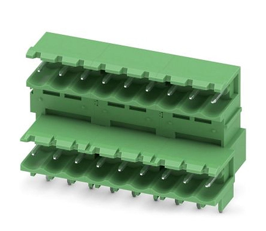 Phoenix Contact MDSTBW 2.5/ 9-G-5.08 Series Pluggable Terminal Block, 9-Contact, 5.08 mm Pitch, 2 Row, 1842283