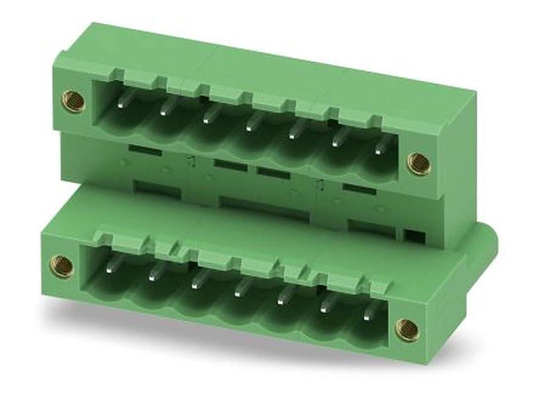 Phoenix Contact MDSTB 2.5/ 7-GF-5.08 Series Pluggable Terminal Block, 7 Contact(s), 5.08 mm Pitch, 2 Row