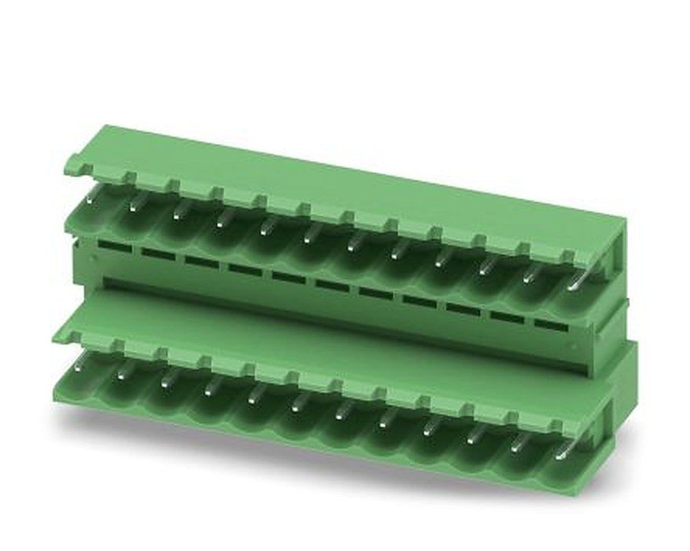 Phoenix Contact MDSTB 2.5/12-G-5.08 Series Pluggable Terminal Block, 12-Contact, 5.08 mm Pitch, 2 Row, 1842610