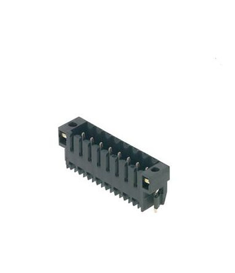 Weidmüller, OMNIMATE Signal Male PCB Header, 3.5 mm Pitch, 10 Way, 1 Row 90°