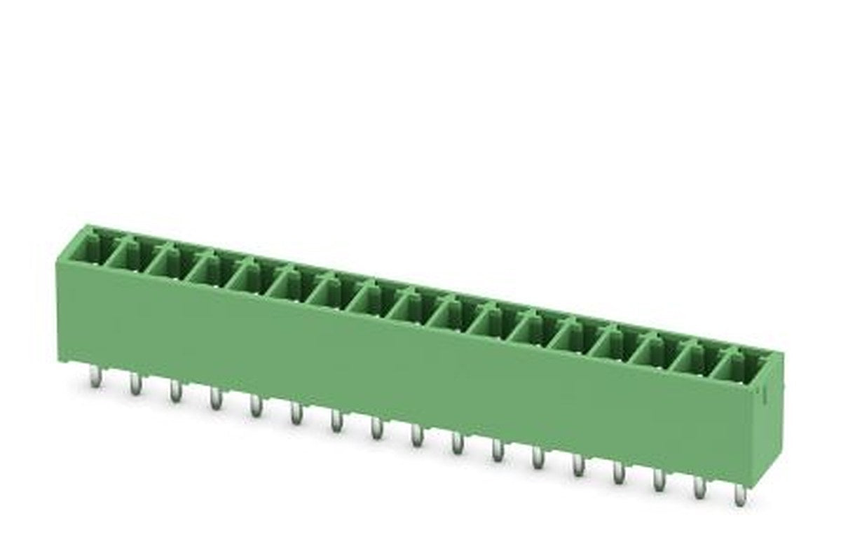 Phoenix Contact MDSTBVA 2.5/12-G-5.08 Series Pluggable Terminal Block, 12 Contact(s), 5.08 mm Pitch, 2 Row
