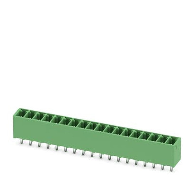 Phoenix Contact Straight Solder PCB Header, 18 Contact(s), 3.5 mm Pitch, 1 Row, Shrouded