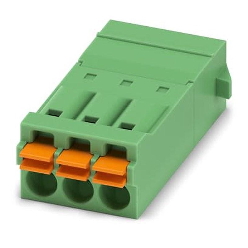 Phoenix Contact PCB Terminal Block, 3-Contact, 3.5 mm Pitch, 1 Row, 1844112
