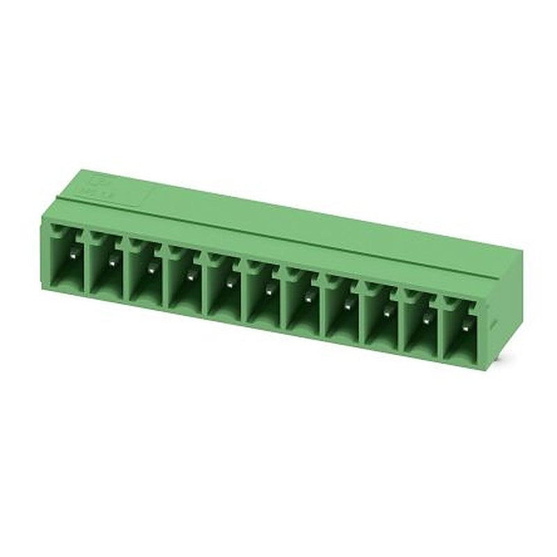 Phoenix Contact MC Series Straight Wave Soldering Mount PCB Header, 11 Contact(s), 3.5 mm Pitch, 1 Row