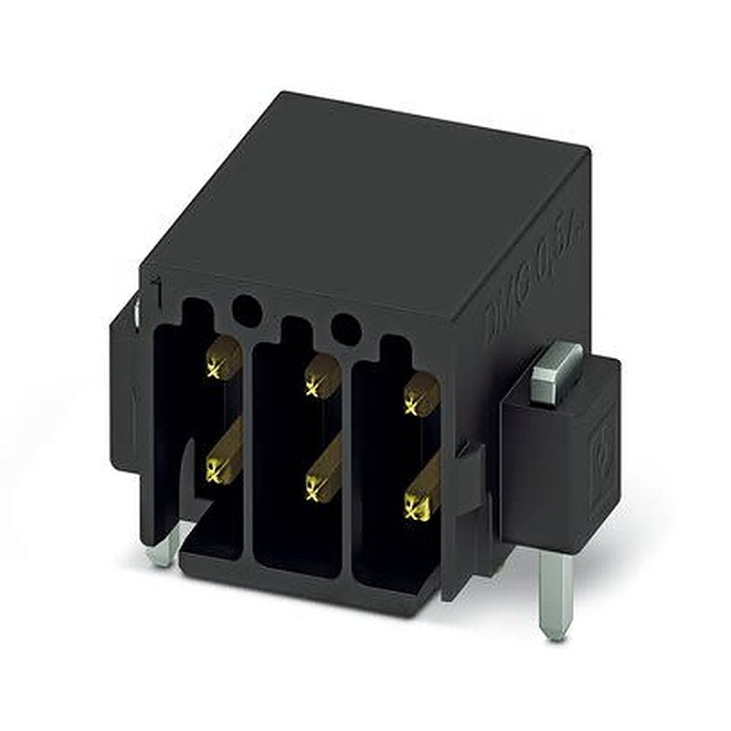 Phoenix Contact 5/ 3-G1-2, 54 P20THR R24, DMC 0 Series Straight Solder PCB Header, 6 Contact(s), 2.54 mm Pitch, 2 Row,