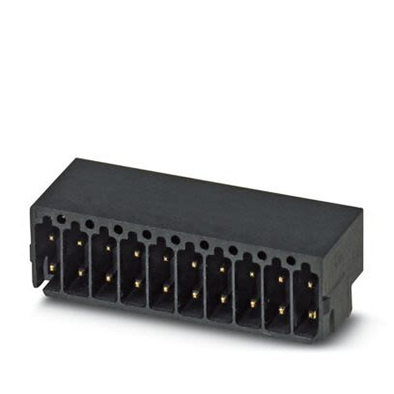 Phoenix Contact DMC 0 Series Wave Soldering Mount PCB Header, 30 Contact(s), 2.54 mm Pitch, 2 Row, Shrouded