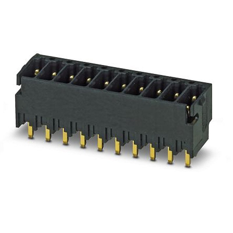 Phoenix Contact DMCV Series Straight Solder PCB Header, 7 Contact(s), 2.54 mm Pitch, 2 Row