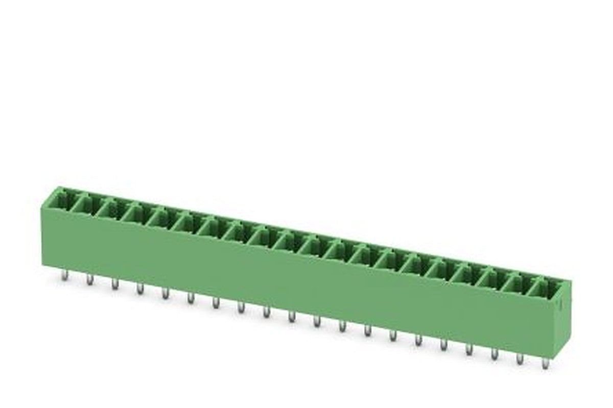 Phoenix Contact MCV 1.5/20-G-3.81 Series Pluggable Terminal Block, 20 Contact(s), 3.81 mm Pitch, 1 Row
