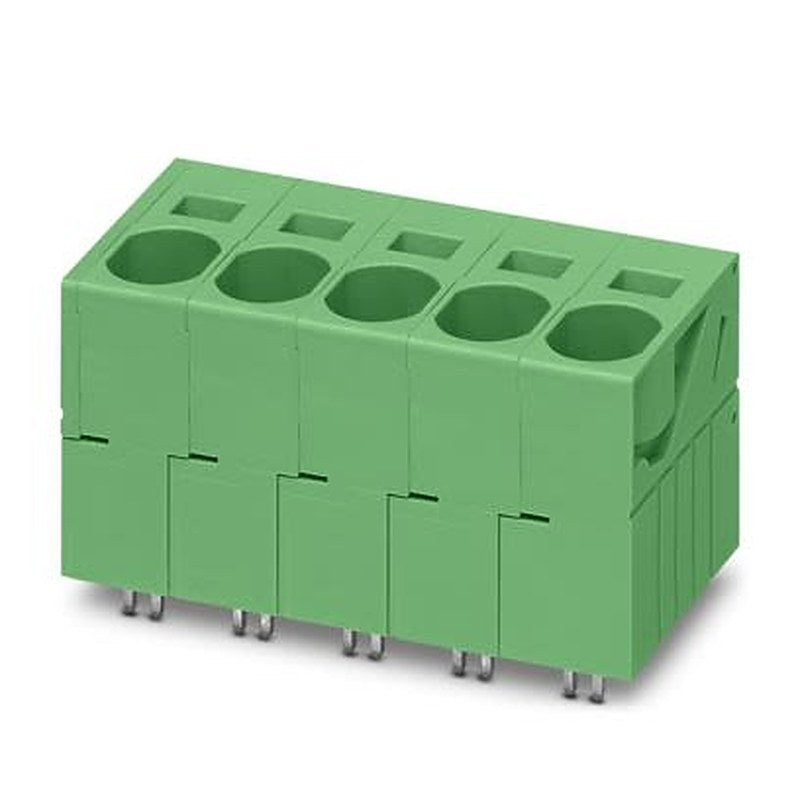 Phoenix Contact SPT Series PCB Terminal Block, 4-Contact, 15 mm Pitch, Wave Soldering Mount, 1 Row