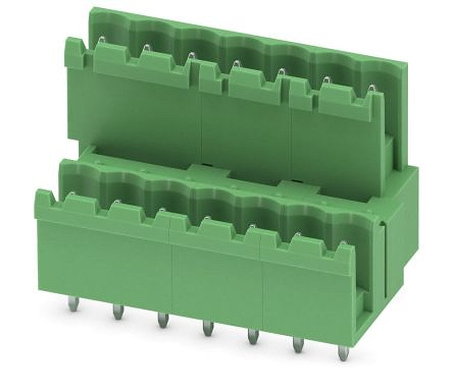 Phoenix Contact MDSTBV 2.5/ 7-G-5.08 Series Pluggable Terminal Block, 7 Contact(s), 5.08 mm Pitch, 2 Row