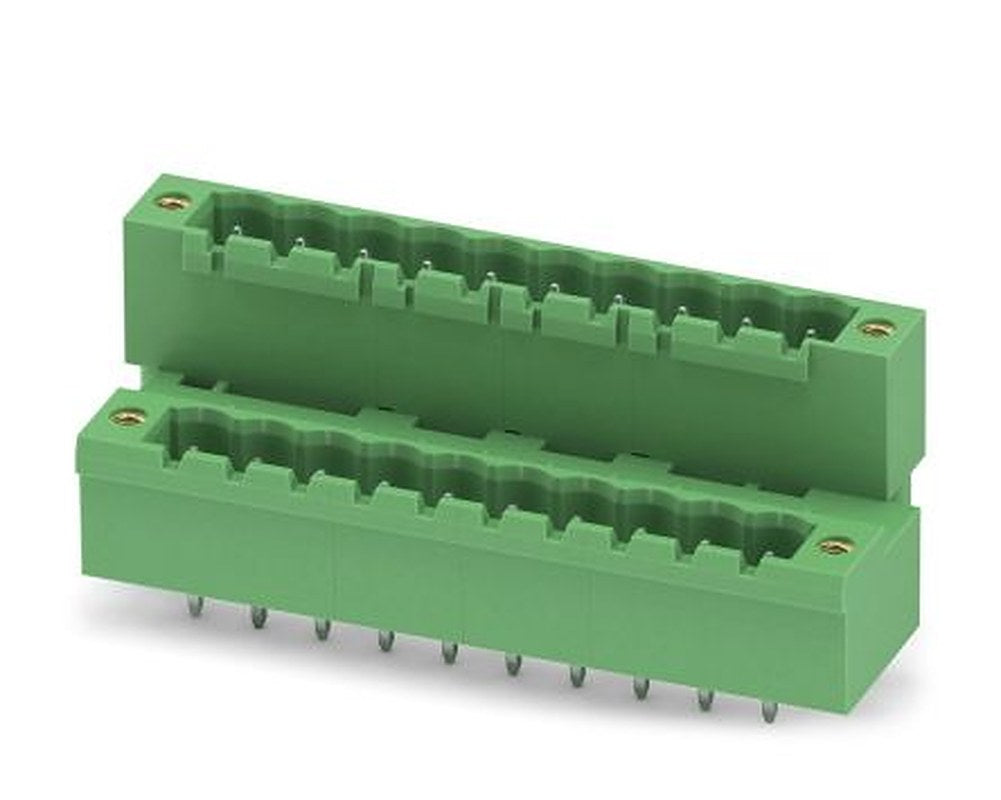 Phoenix Contact MDSTBV 2.5/10-GF-5.08 Series Pluggable Terminal Block, 10-Contact, 5.08 mm Pitch, 2 Row, 1845714
