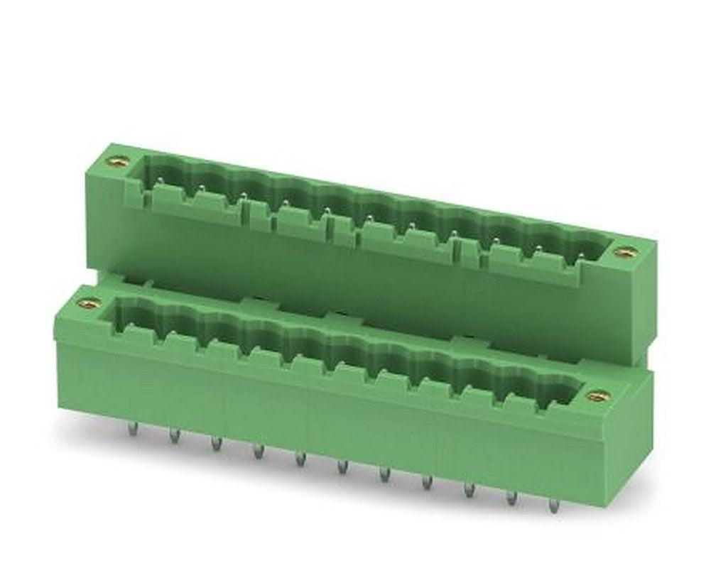Phoenix Contact MDSTBV 2.5/11-GF-5.08 Series Pluggable Terminal Block, 11-Contact, 5.08 mm Pitch, 2 Row, 1845727