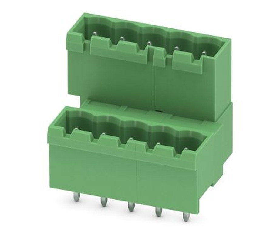 Phoenix Contact MDSTBVA 2.5/ 5-G Series Pluggable Terminal Block, 5 Contact(s), 5 mm Pitch, 2 Row