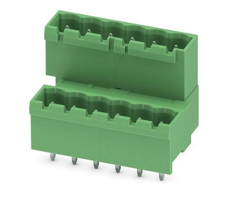 Phoenix Contact MDSTBVA 2.5/ 6-G Series Pluggable Terminal Block, 6 Contact(s), 5 mm Pitch, 2 Row