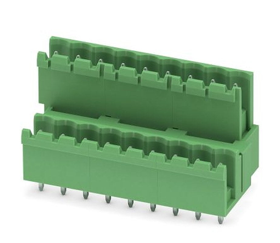Phoenix Contact MDSTBV 2.5/ 9-G Series Pluggable Terminal Block, 9-Contact, 5 mm Pitch, 2 Row, 1846001
