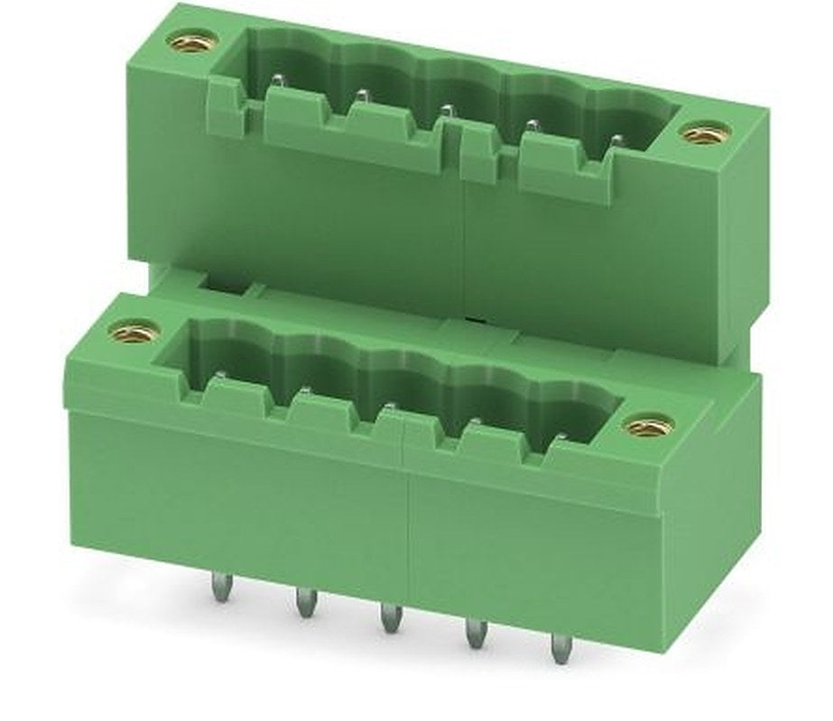 Phoenix Contact MDSTBV 2.5/ 5-GF Series Pluggable Terminal Block, 5 Contact(s), 5 mm Pitch, 2 Row