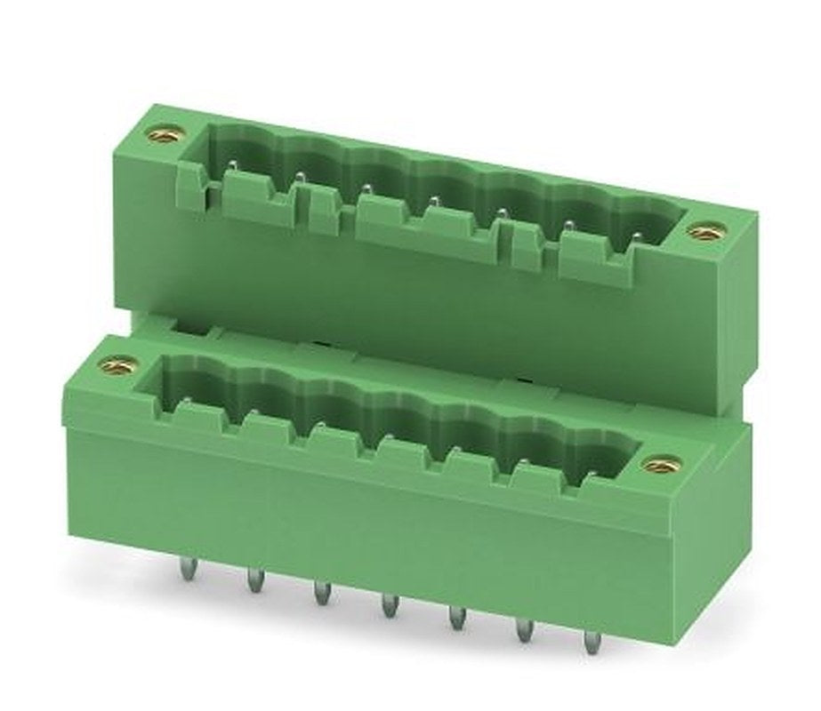 Phoenix Contact MDSTBV 2.5/ 7-GF Series Pluggable Terminal Block, 7-Contact, 5 mm Pitch, 2 Row, 1846137