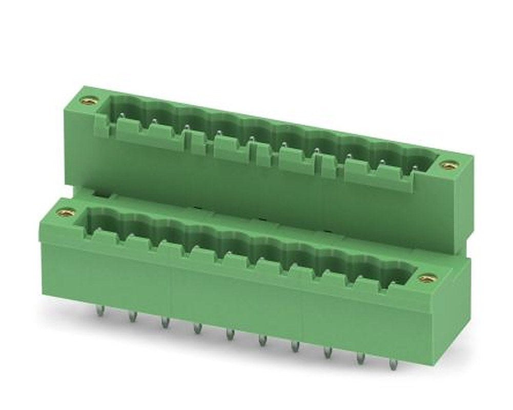 Phoenix Contact MDSTBV 2.5/10-GF Series Pluggable Terminal Block, 10 Contact(s), 5 mm Pitch, 2 Row
