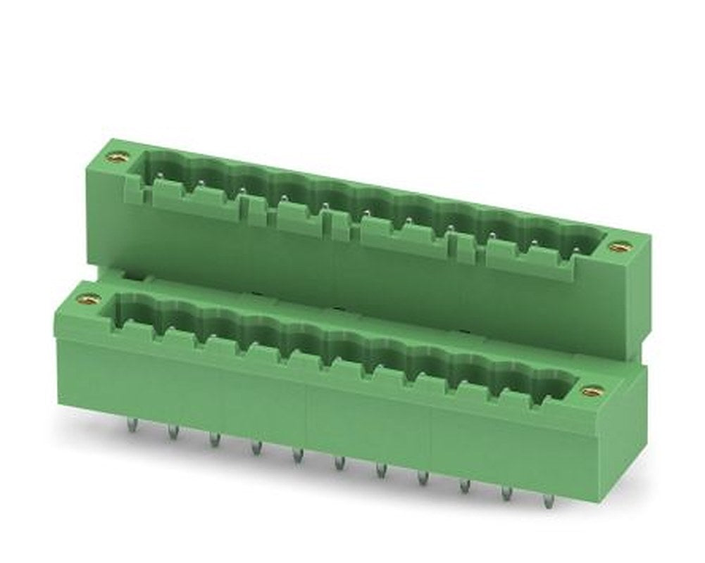 Phoenix Contact MDSTBV 2.5/11-GF Series Pluggable Terminal Block, 11-Contact, 5 mm Pitch, 2 Row, 1846179