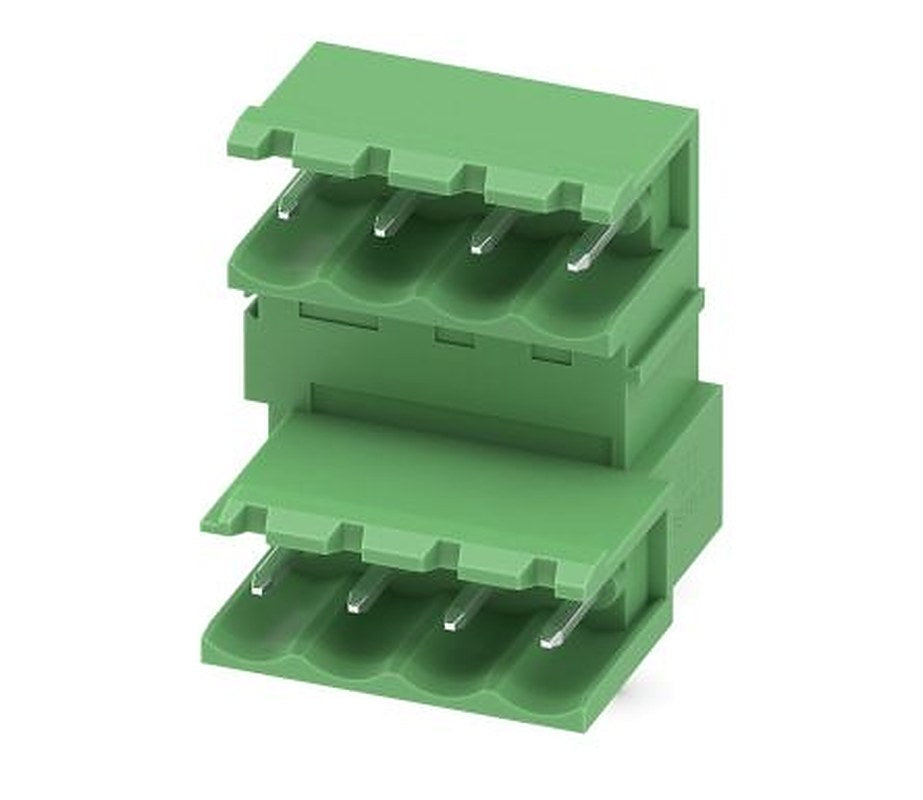 Phoenix Contact MDSTB 2.5/ 4-G Series Pluggable Terminal Block, 4 Contact(s), 5 mm Pitch, 2 Row