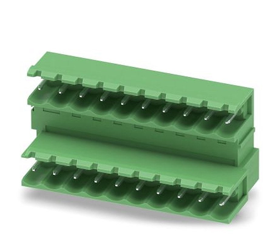 Phoenix Contact MDSTB 2.5/10-G Series Pluggable Terminal Block, 10-Contact, 5 mm Pitch, 2 Row, 1846441