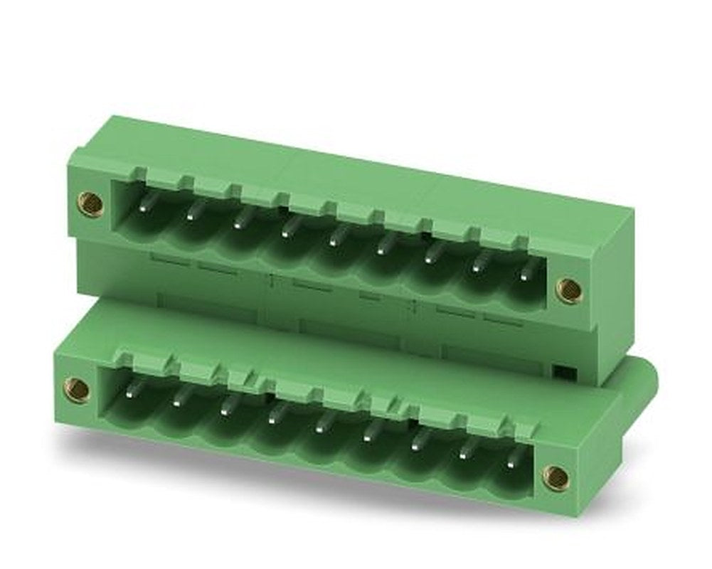 Phoenix Contact MDSTB 2.5/ 9-GF Series Pluggable Terminal Block, 9 Contact(s), 5 mm Pitch, 2 Row
