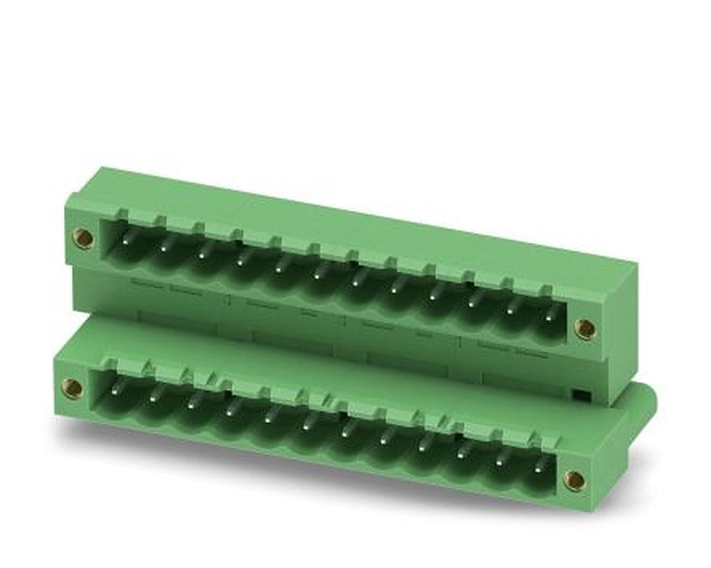 Phoenix Contact MDSTB 2.5/12-GF Series Pluggable Terminal Block, 12 Contact(s), 5 mm Pitch, 2 Row